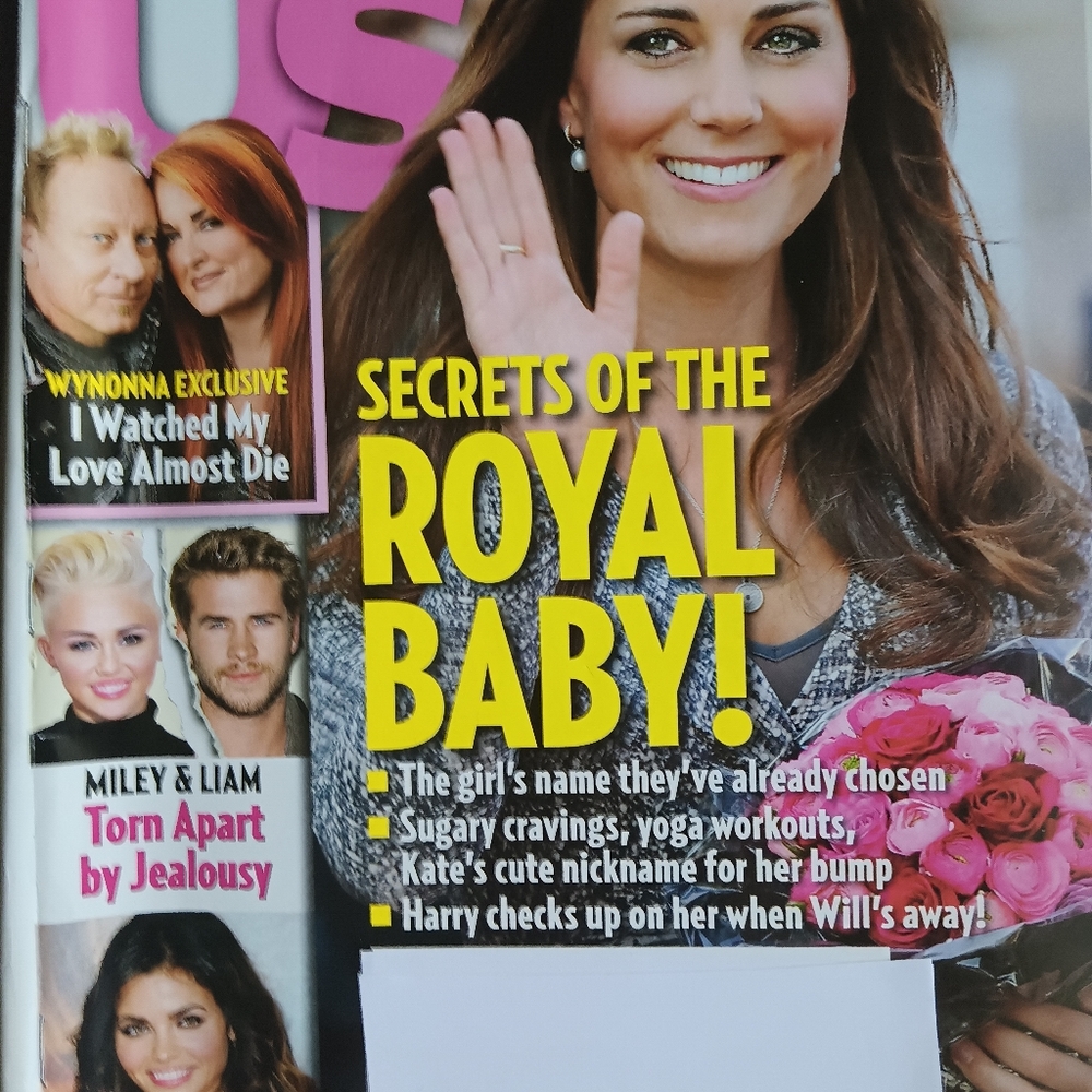 US Weekly & People Magazine Royal Family Memorabilia